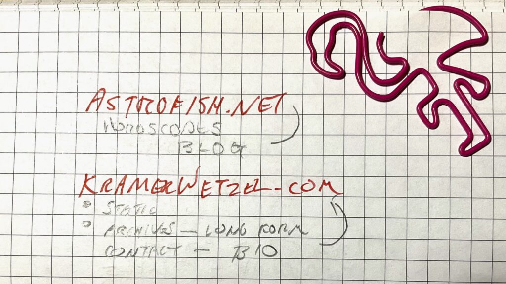 Kramer Wetzel astrofish.net